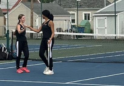 Girls Tennis Doubles Team Smashes Their Way Into State Tournament